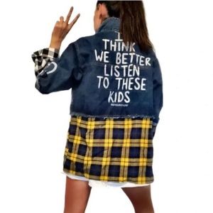 Wren & Glory Denim Jacket Like New